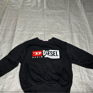Diesel Black Kids Sweater